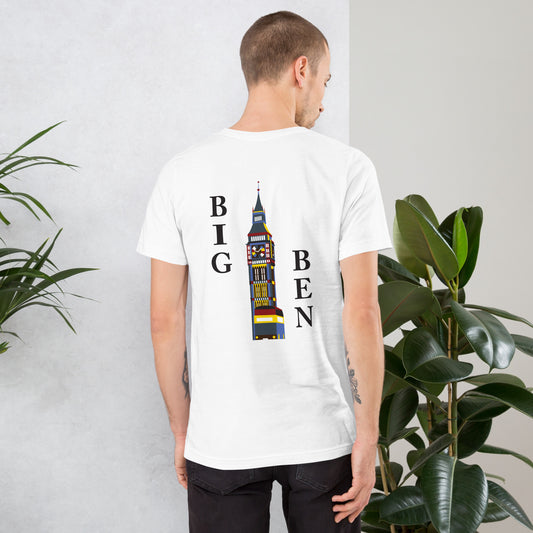 Big Ben Vertical / Landscapes White Unisex T-shirt